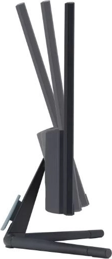 Ergonomic stand and slim bezels