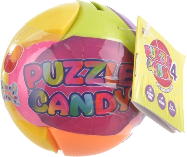 Bonbons dans une boule puzzle avec jouet 15 g