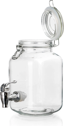 Clamp lid with tight seal