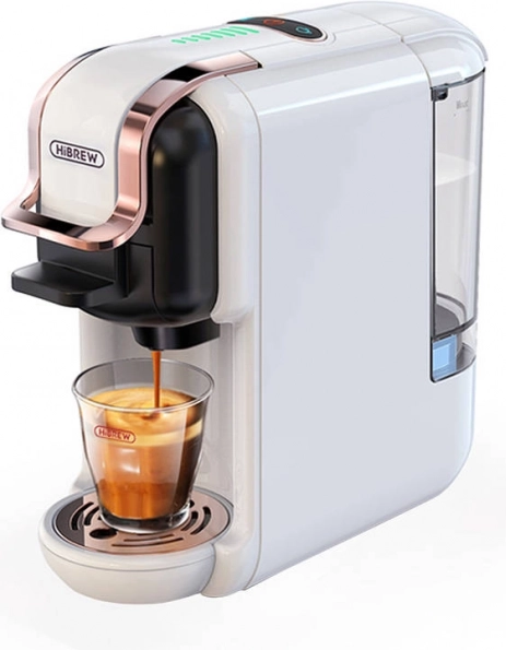 HiBREW kávovar na kapsle 5 v 1 bílý