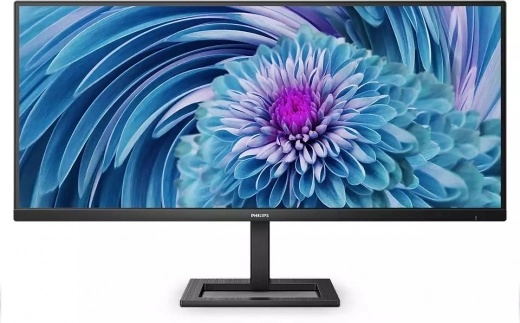 philips monitor ultrawide 34" 346e2lae con usb-c, con altoparlanti
