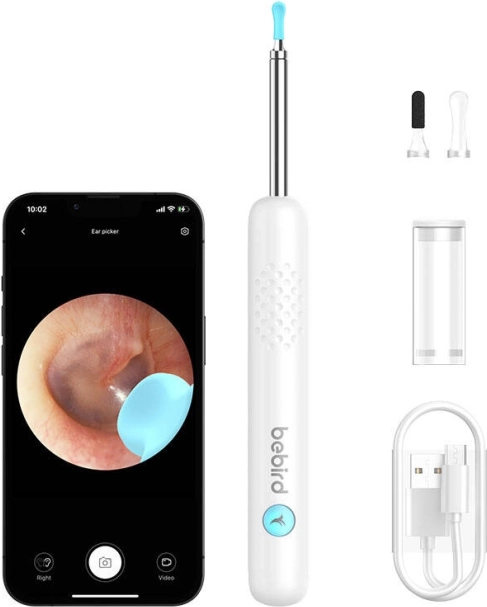Bebird R1 otoscope with camera for ear cleaning – white – R1 white