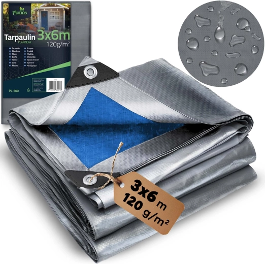 Telo in HDPE 300 × 600 cm 120 g/m² – resistente all’acqua, al gelo e ai raggi UV