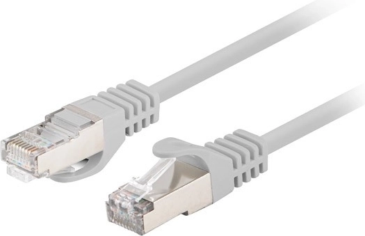 Patchcord kat.6 FTP 0,5 m szary, opakowanie 10 szt.