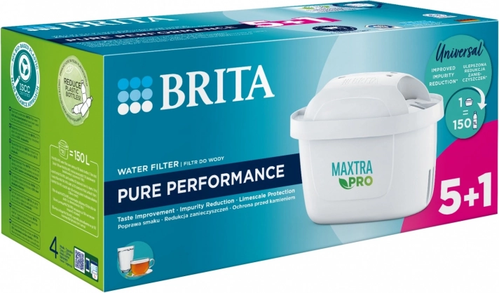 Replacement Filter Cartridge BRITA Maxtra Pro Pure Performance 5+1 pcs