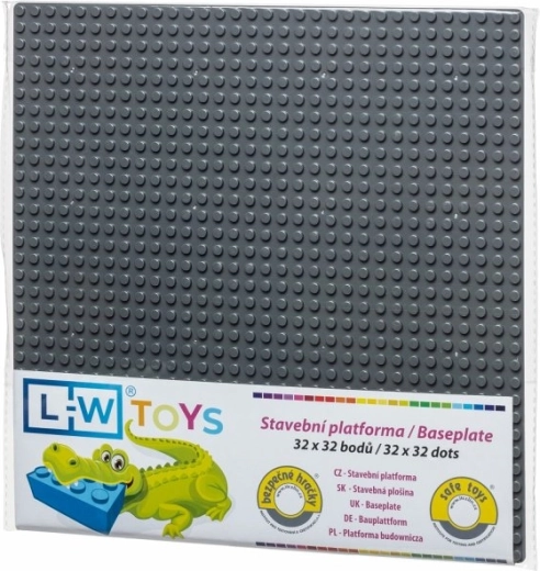 Baseplate 32 × 32 dark gray