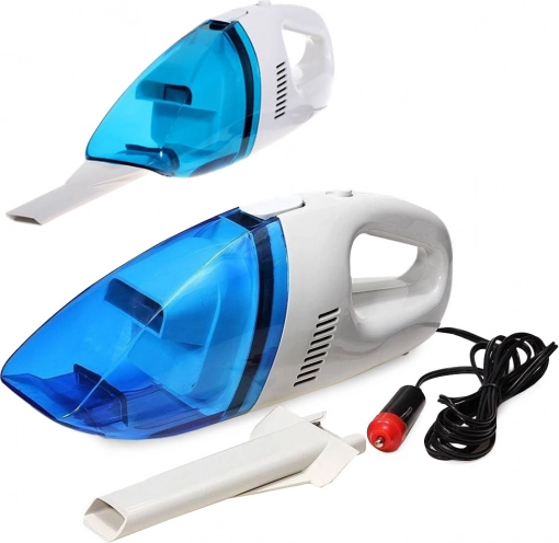 bagless handheld car vacuum 12 V with long cable