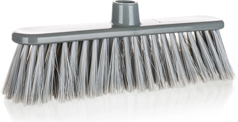 Economy Broom 30 cm in Silver Finish with Italian Thread