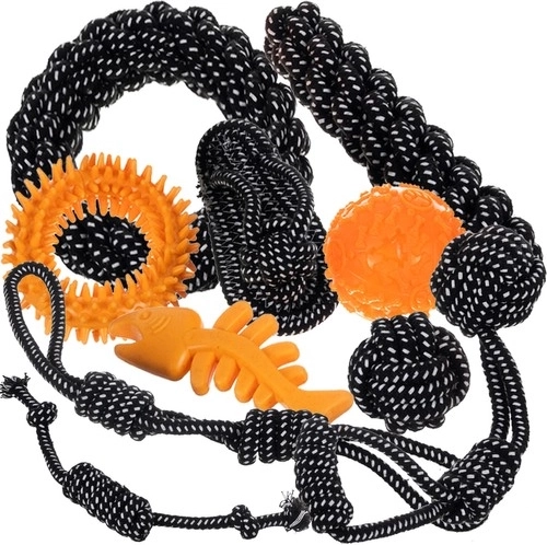 Large set of dog toys 10 pcs Purlov