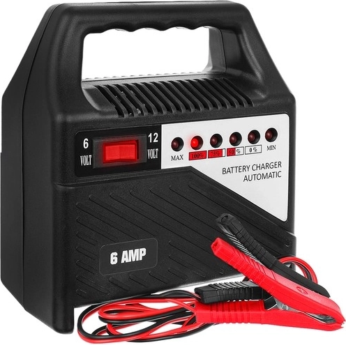 Automatic Car Battery Charger 6/12 V, 6 A