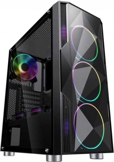 Case per PC da gioco MS Fighter V315 nero