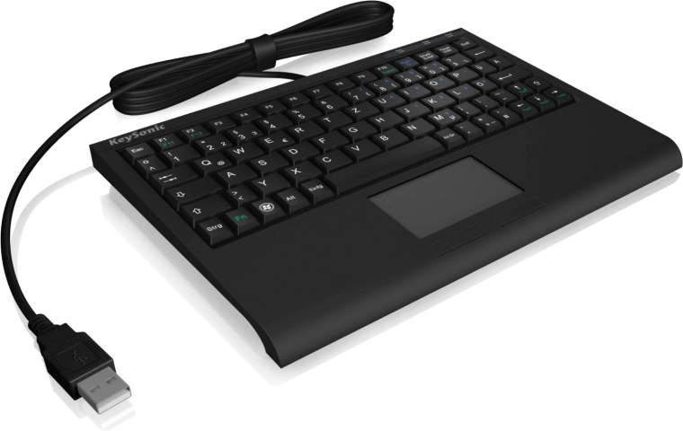 Mini tastiera con touchpad USB