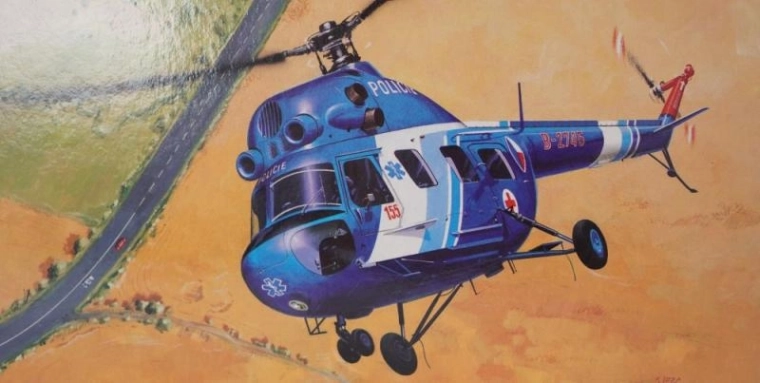 Kliklak Hélicoptère Mil Mi 2 - Police