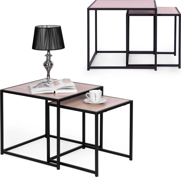 Set of 2 Loft Design Coffee Tables