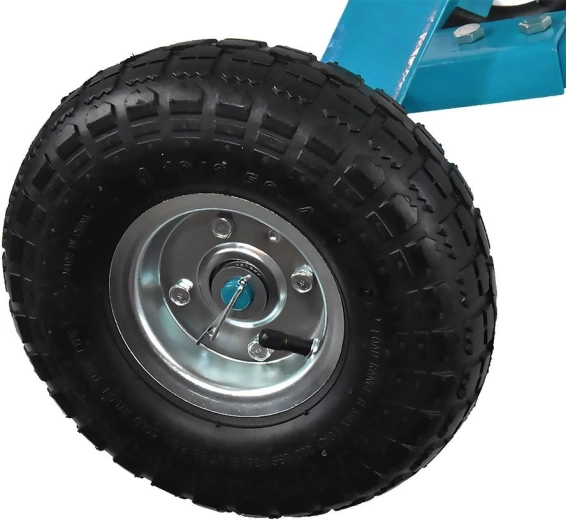 Pneumatic wheels for smooth movement