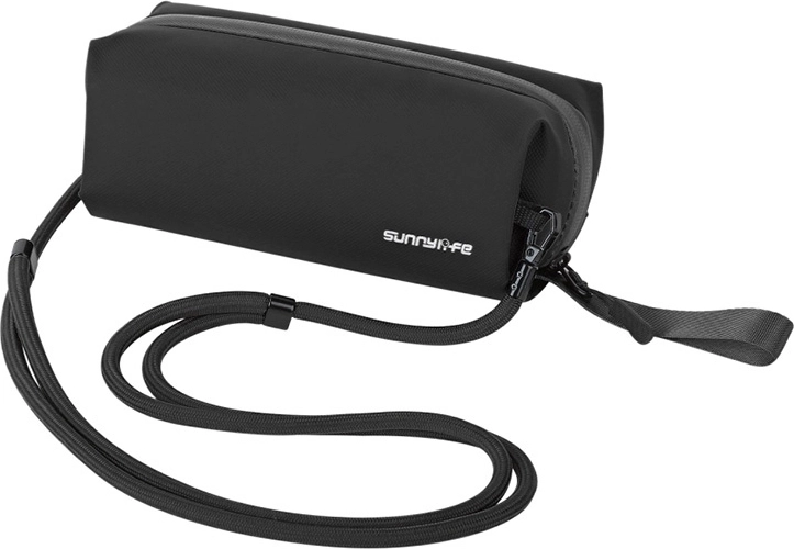Sunnylife bag for DJI Osmo Pocket 3, Insta360 GO, action camera and smartphone (black)