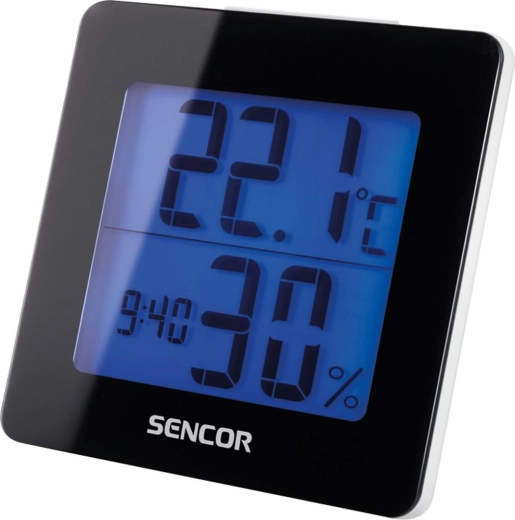 Termometro Sencor con orologio e sveglia