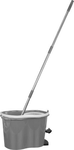 Set mop rotante con pedale e cestello strizzatore