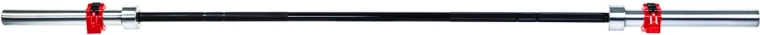 Bilanciere olimpico 210 cm con boccole rotanti e collarini HMS Premium