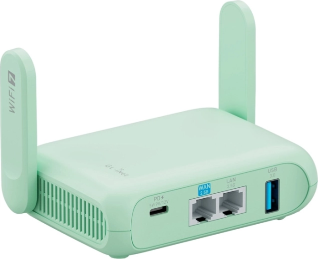 GL.iNet Beryl 7 cestovní router Wi‑Fi 7