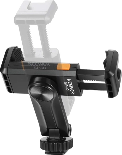 Neewer Tripod Phone Holder with 1/4" Thread