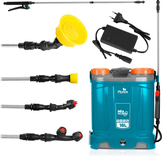 Fino a 9 ore di funzionamento silenzioso con batteria 12 V / 8 Ah