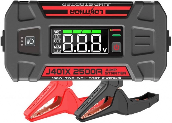 Power bank and jump starter LOKITHOR J401X 12 V, 2500 A, 74 Wh