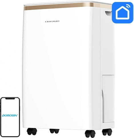 Odvlhčovač vzduchu DOROSIN pro místnosti 10–40 m², 12 l/den