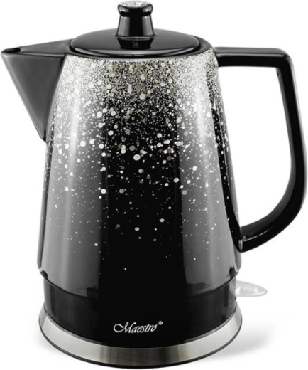 MAESTRO Ceramic Electric Kettle 1.5 L, 1500 W, Silver