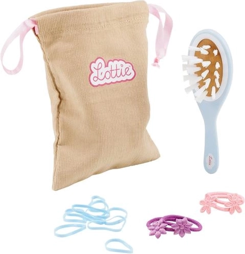 Spazzola per capelli Lottie con accessori
