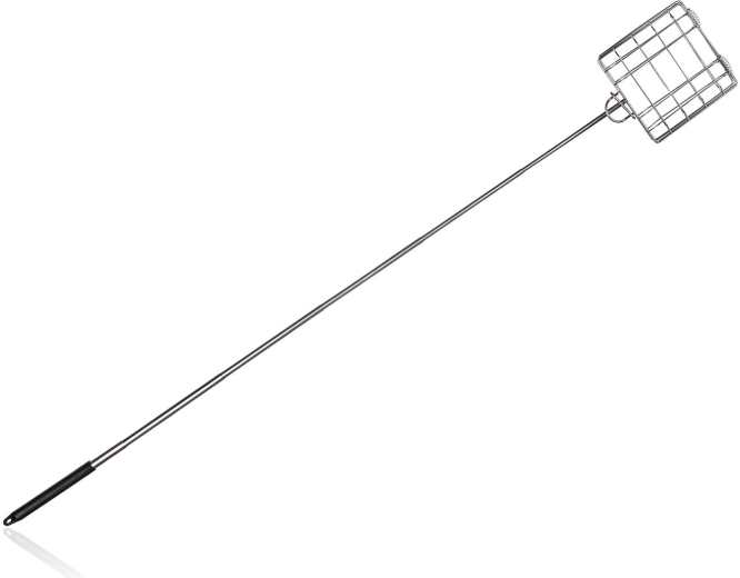 Adjustable length 27–67 cm for safe grilling