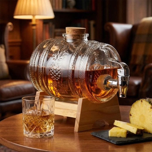 Bekvem tapning takket være stand og hane