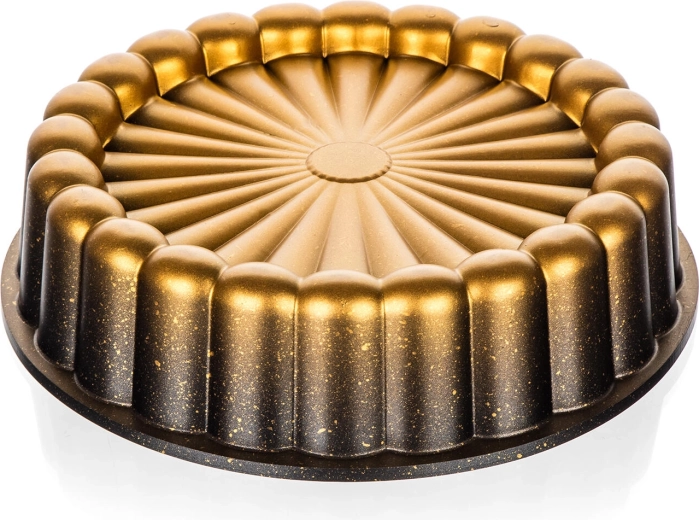 Decorative shape with pronounced relief