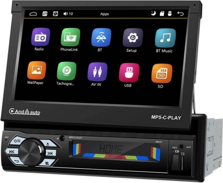 Car Monitor Podofo 7" with Carplay and Android Auto support