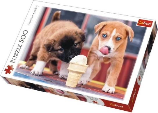 Puzzle 500 Pieces - Ice Cream Time by Trefl