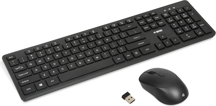 Bezdrôtový set klávesnice a myši iBox Workstation Pro