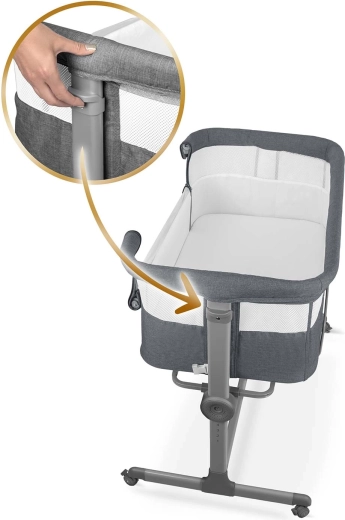 7 livelli di altezza e regolazione indipendente dei lati