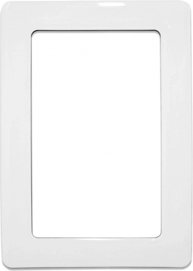 Magnetic self-adhesive frame white 12.3x8.1 cm