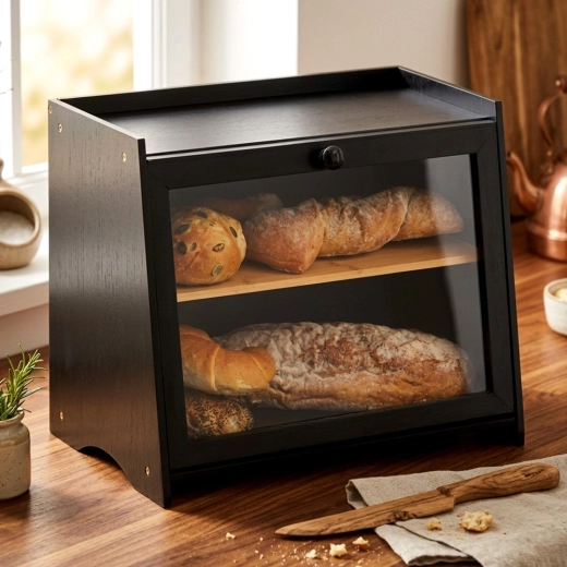 Legno di bambù in un elegante colore nero