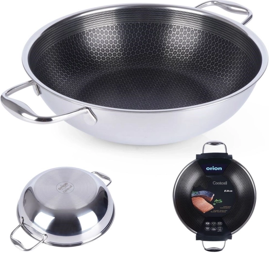 Hybrid nonstick surface for hassle-free frying