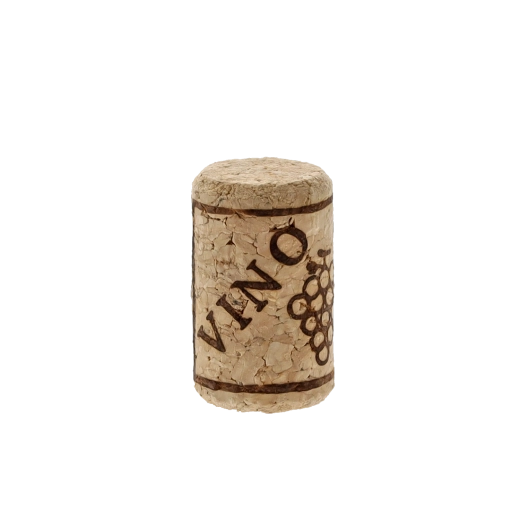 Natural rolled cork 23 × 38 mm for bottles