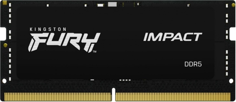 Memoria Kingston Fury Impact DDR5 SODIMM 16GB 6400 CL38