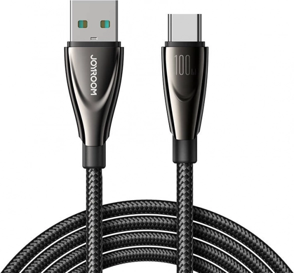 Câble JOYROOM USB-A vers USB-C 100 W, 1,2 m, noir