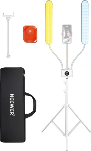 Neewer BH40B kit d’éclairage LED professionnel à double bras
