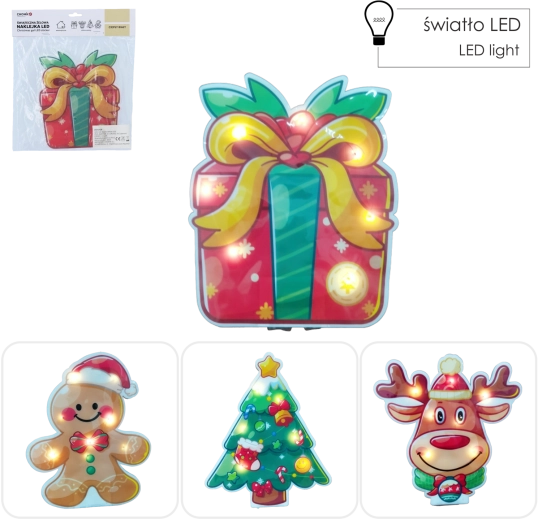 Warm white LEDs with gentle twinkle