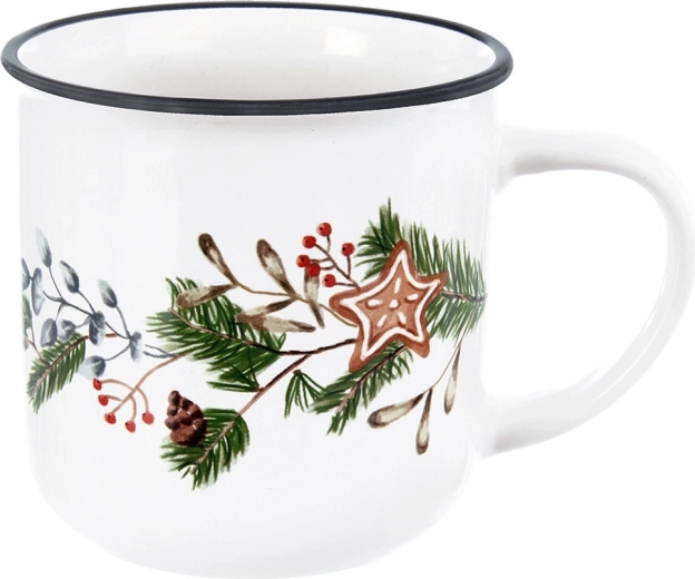 A winter design that sets a festive mood