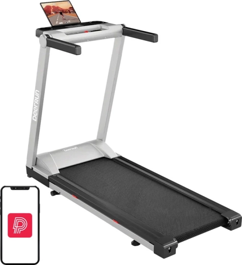 DeerRun A1 Pro tapis roulant elettrico pieghevole argento