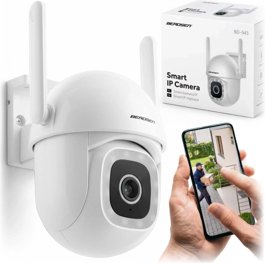 Berdsen drejelig Wi‑Fi IP-kamera 5 Mpx BD-943 (PTZ)