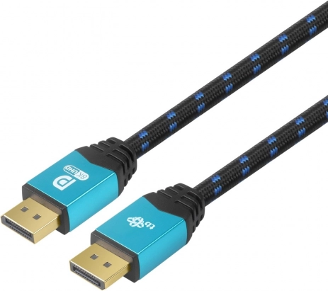 Cavo DisplayPort 8K UHD con connettori blu 2 m