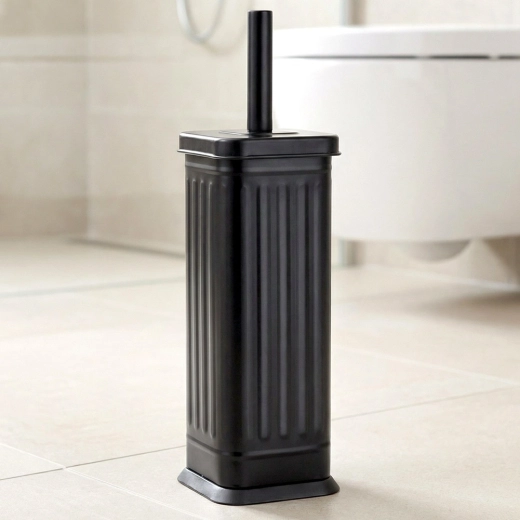 Elegante supporto chiuso in metallo